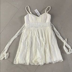 Junior Speechless ivory dress